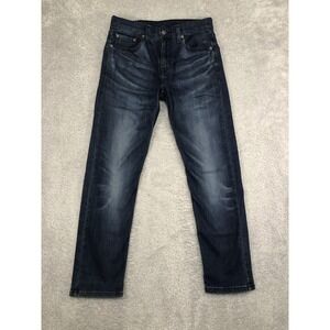 Levi's 502 Jeans Mens 29x28 (Tag 29x30) Blue Taper Fit Denim